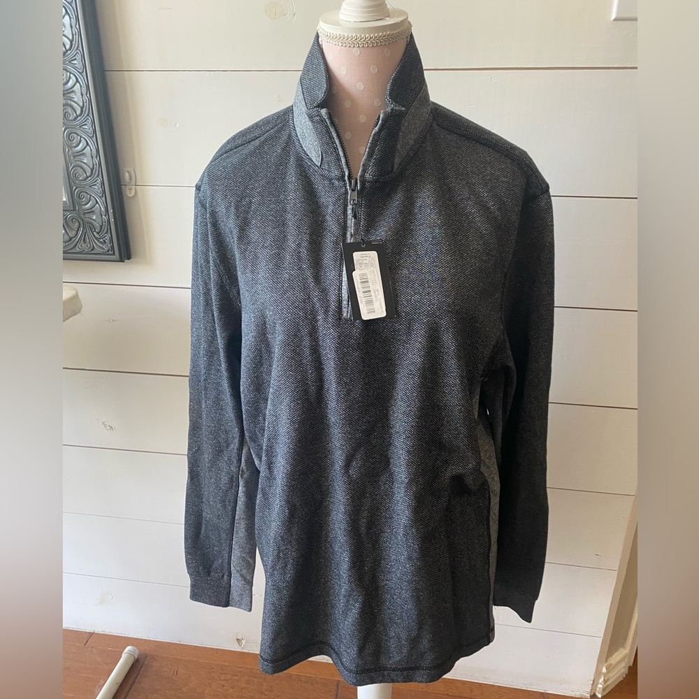 Murano Grey Quarter-Zip Jacket
